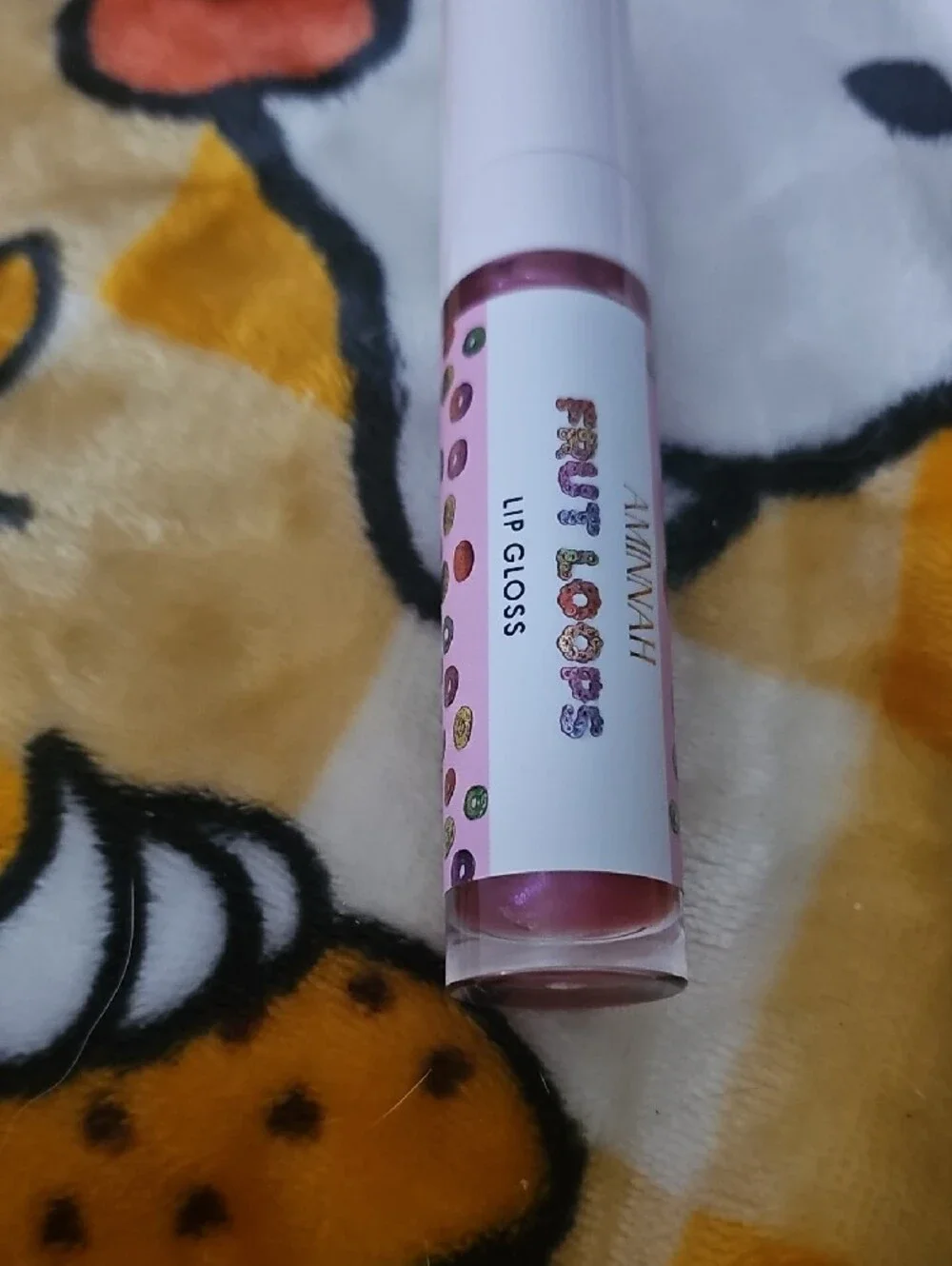 Aminnah Fruit Loops Lip Gloss - Pink Shine